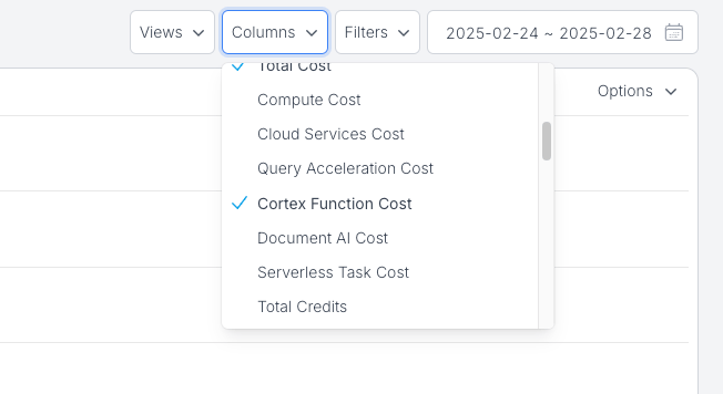 SELECT Improved filters.