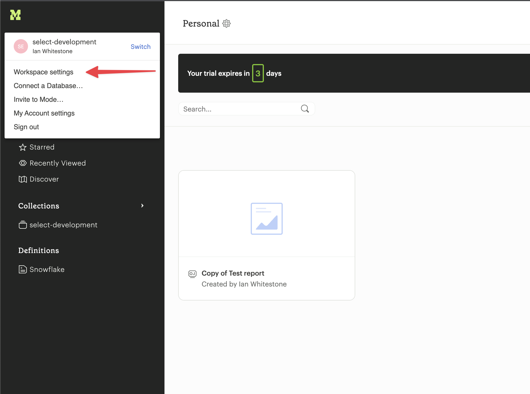 SELECT Mode integration setup part 1