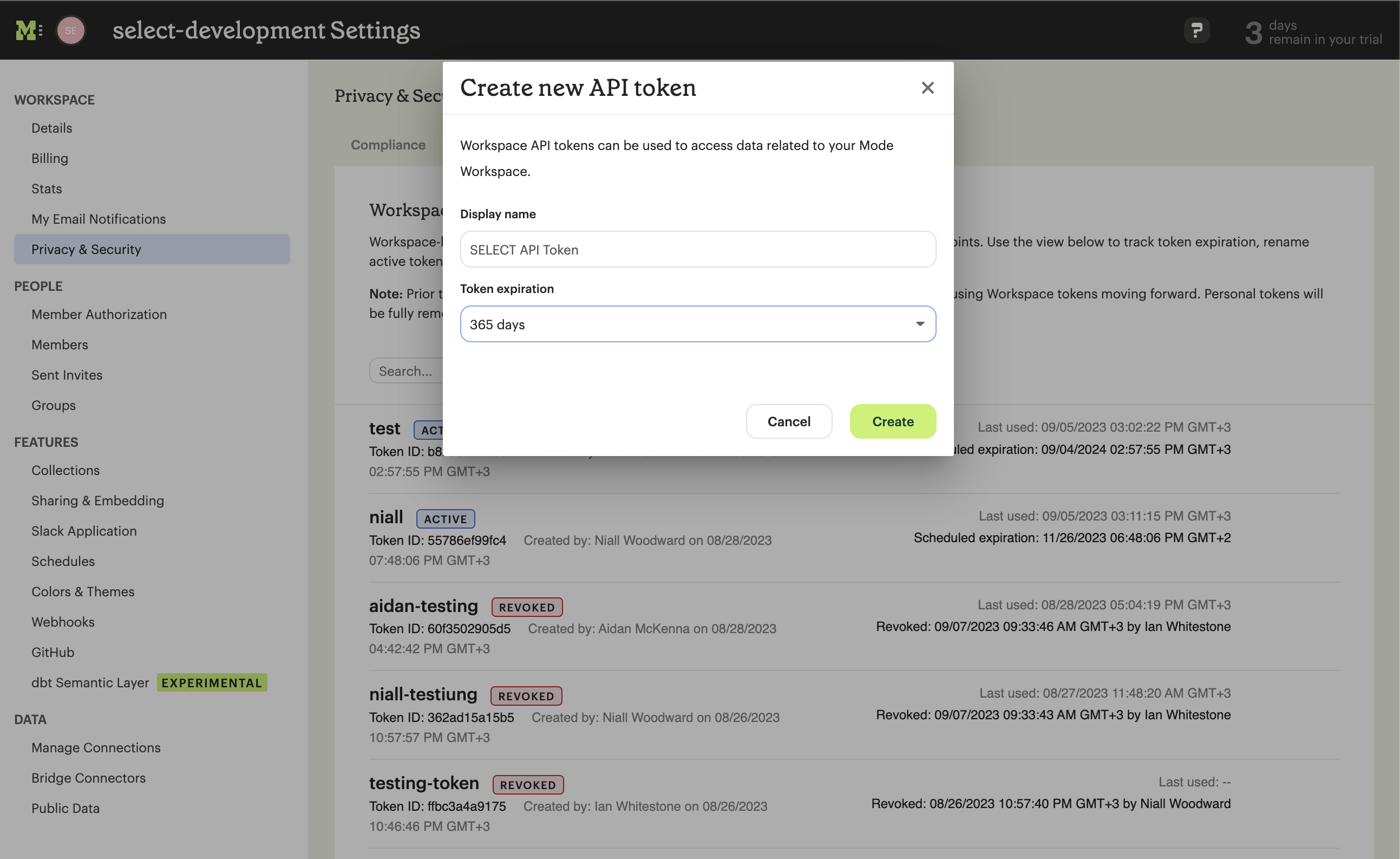 SELECT Mode integration setup part 3