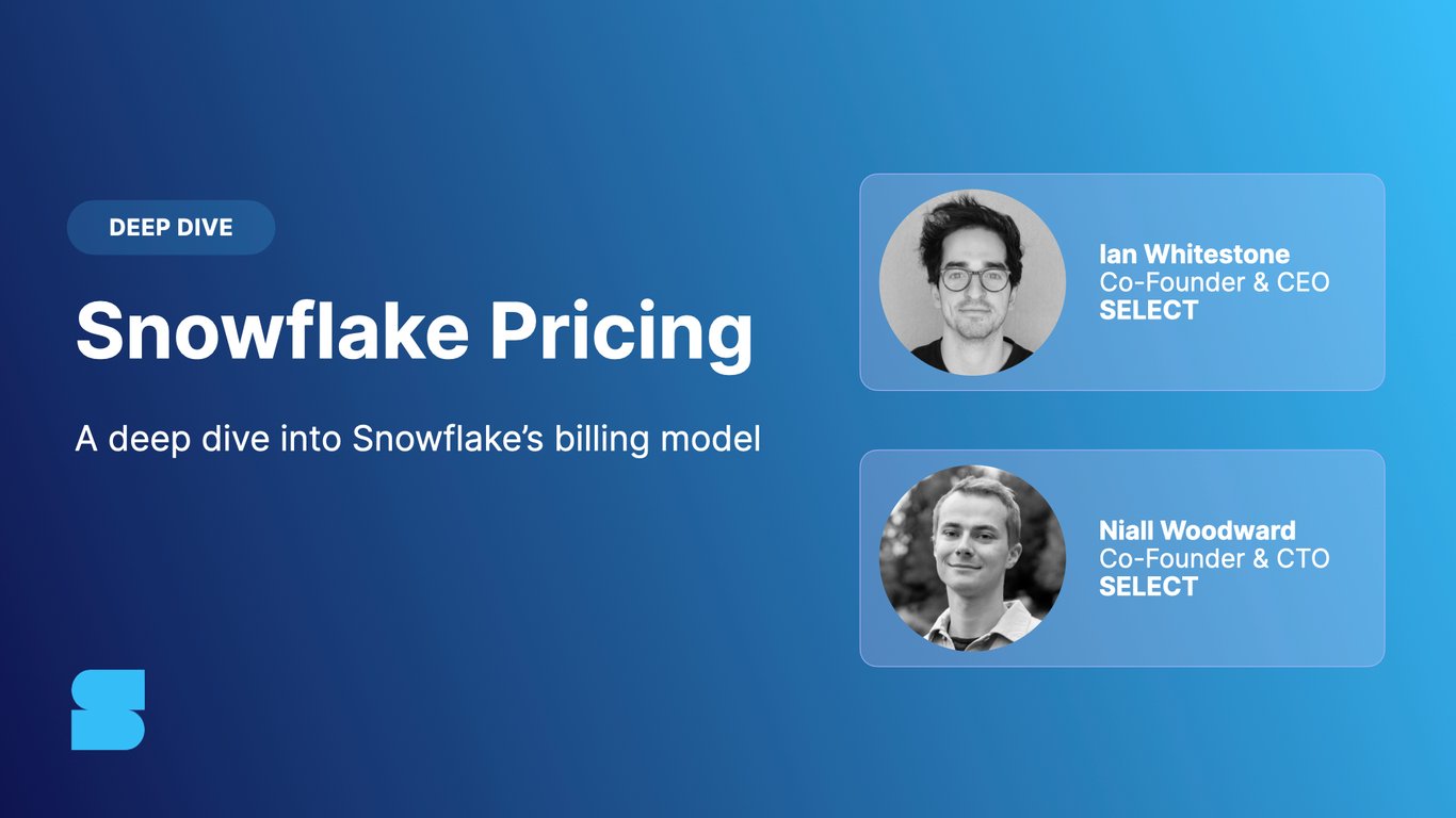 Snowflake Pricing Explained 2024 Billing Model Guide